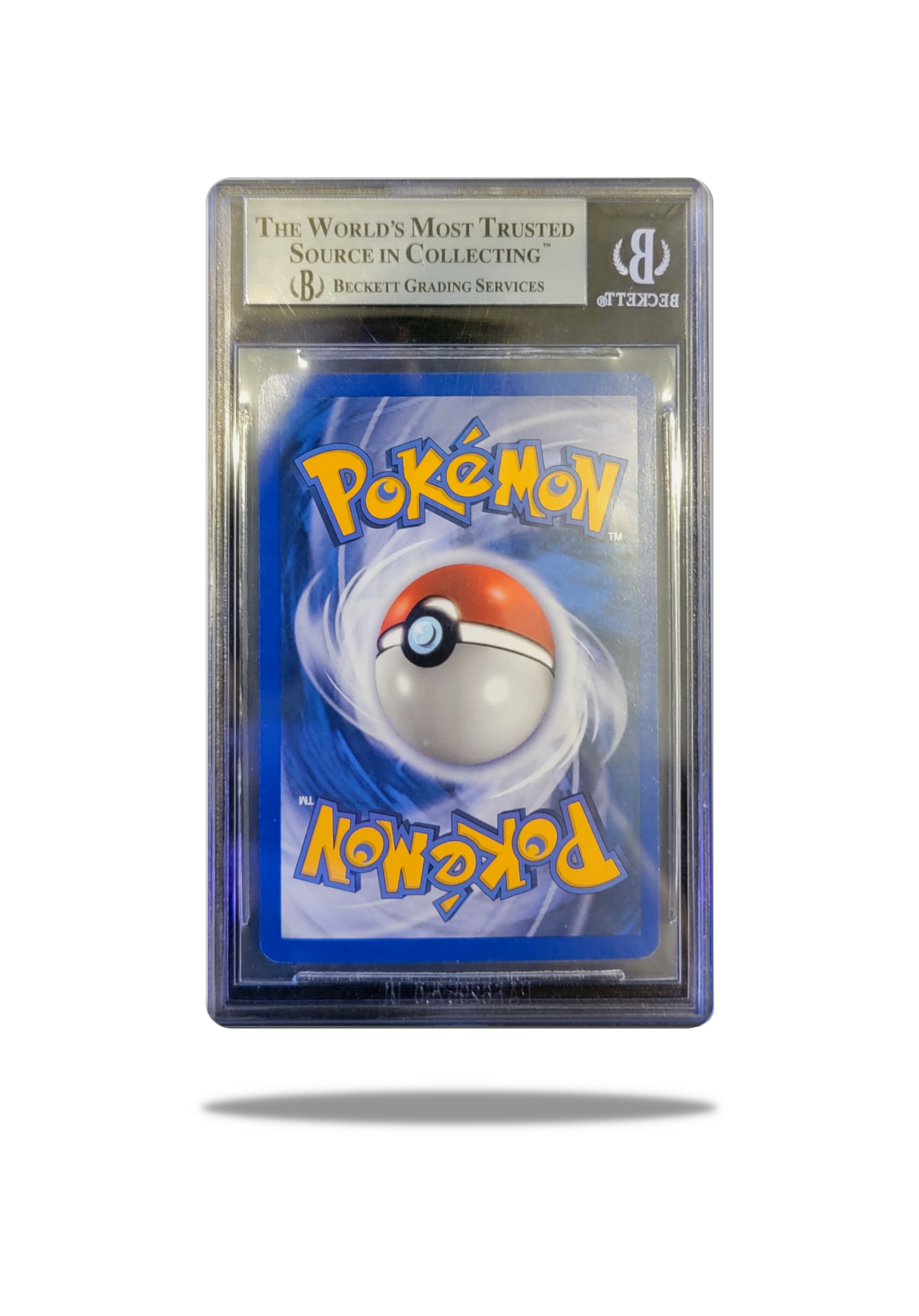 Back of: 2002 Legendary Collection Mewtwo BGS 9 Pokémon Card: Unleash the Psychic Power!