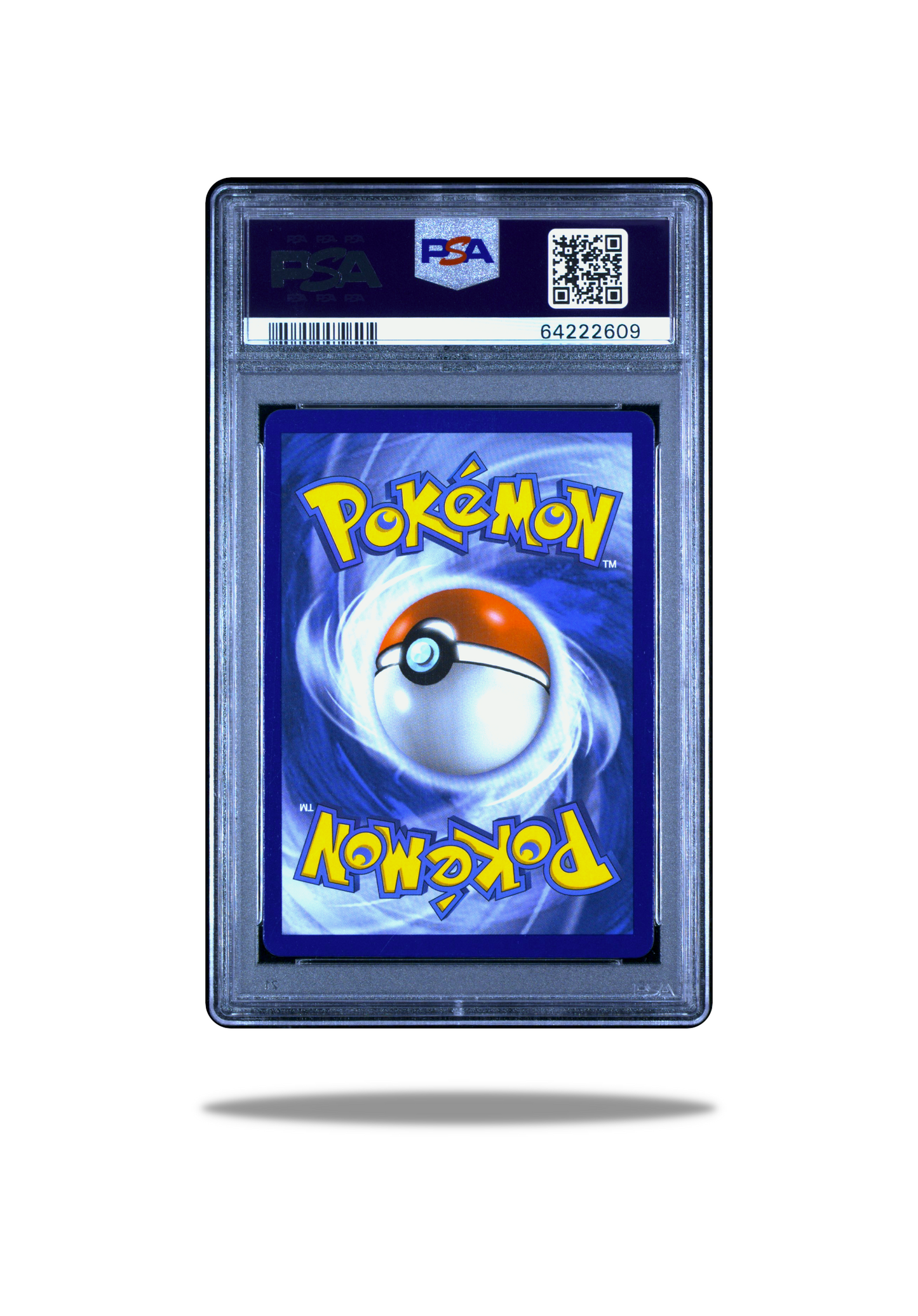 Back of: 2021 PSA 10 Shiny Charizard VMAX Pokémon Card: A Shimmering Masterpiece