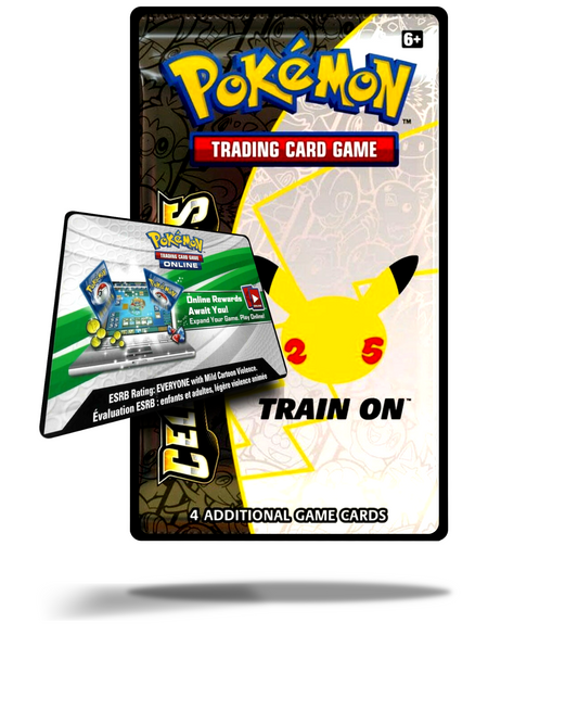 CELEBRATIONS DIGITAL CODE FOR POKEMON TRADING CARD GAME LIVE (PTCGL)